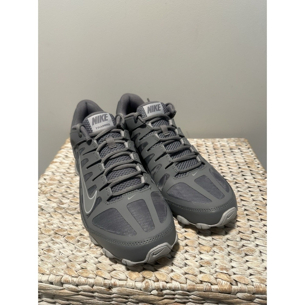 EUC - Nike Reax 8 TR Mesh Cool Wolf Grey 621716 010 Mens Size 9 Sneakers Shoes - Picture 2 of 9